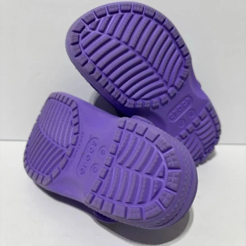 Crocs Toddlers’ Classic Clogs Purple, Girls’ Size 9 M